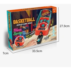 Desktop Indoor Hand Basketball Machine Set Mini Handheld Game Toy Finger Basketball Shooting