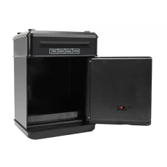 kids plastic money password saving box toy  mini ATM auto scroll paper bank educational money box for kids