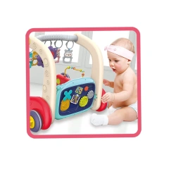 2 in 1 design baby walker toy set plastic baby gym toys educational baby toy set with light and sound