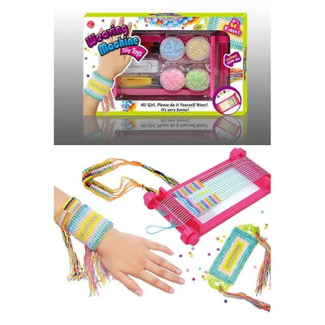 DIY Bracelet Making Kit for kids educational plastic decoration toy set for children