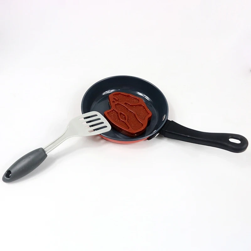 Good quality tin  play children toy cutlery play kitchen cook set for girls toy toys for children