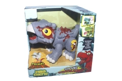 Middle Size Dinosaur Toy Pvc Realistic Dinosaur World Toy with Light and Sound