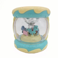 Battery Operated Musical Drum Plastic Baby Toys Musical Instruments with Flashing Light