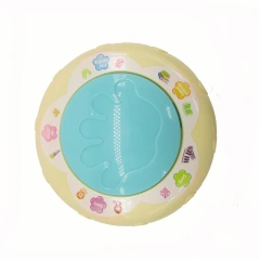 Battery Operated Musical Drum Plastic Baby Toys Musical Instruments with Flashing Light