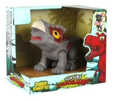 Small Size Dinosaur Toy PVC  Tyrannosaurus World Toy Plastic Dinosaur Toy With Light and Sound