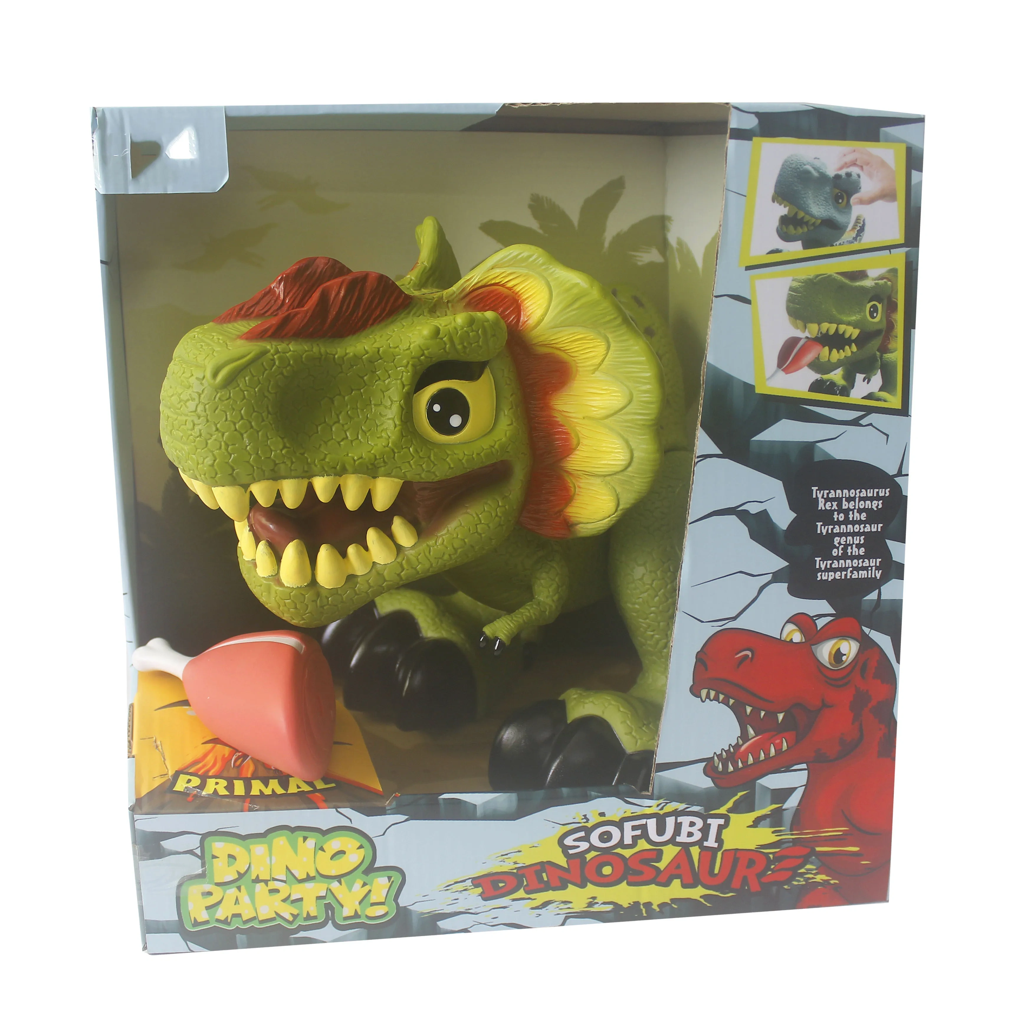 Big Size Dinosaur Toy Kids Plastic Pvc Dinosaur Toy with Light and Sound