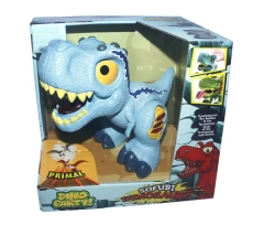 Middle Size Dinosaur Toy Pvc Realistic Dinosaur World Toy with Light and Sound