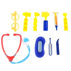 10pcs Plastic Mini Doctor Tool Toy Set Educational Doctor Role Play Toys for Children