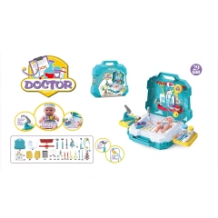 Kids 12-Piece Stainless-Steel Doctor Tool Toy Set