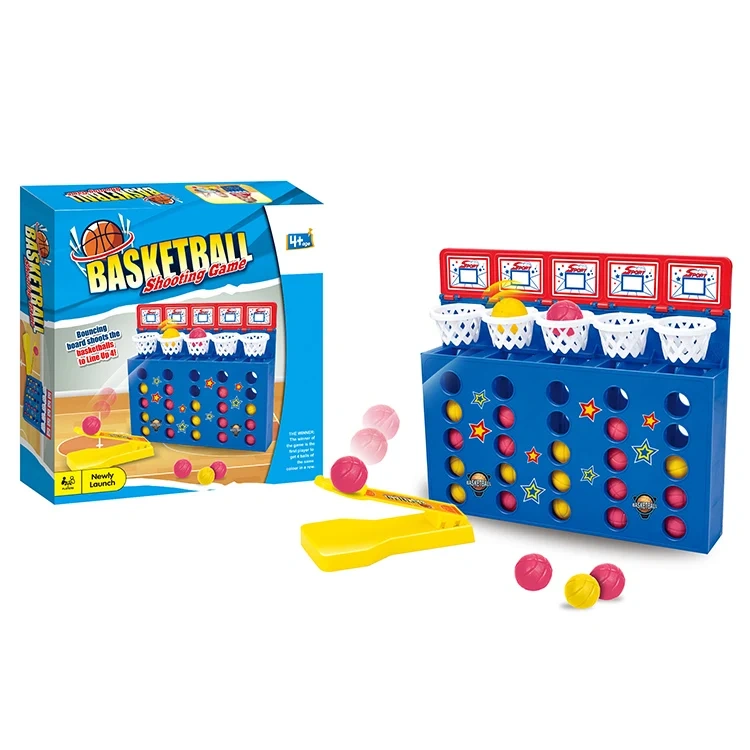Mini Basketball Shooting Game Toys Educational Indoor Desktop Bounce Basketball Game Toys for Children