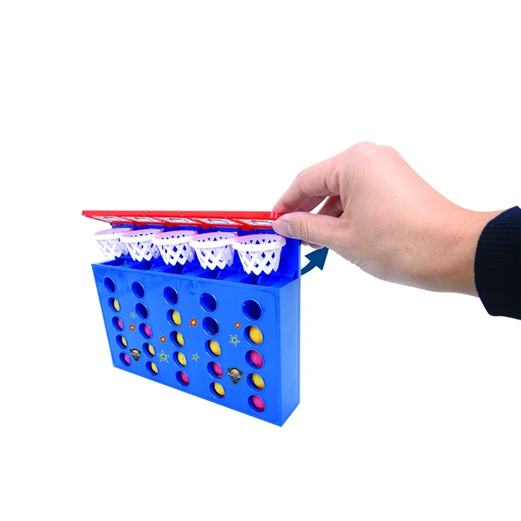 Mini Basketball Shooting Game Toys Educational Indoor Desktop Bounce Basketball Game Toys for Children