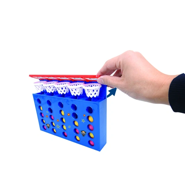Mini Basketball Shooting Game Toys Educational Indoor Desktop Bounce Basketball Game Toys for Children