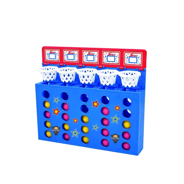Mini Basketball Shooting Game Toys Educational Indoor Desktop Bounce Basketball Game Toys for Children