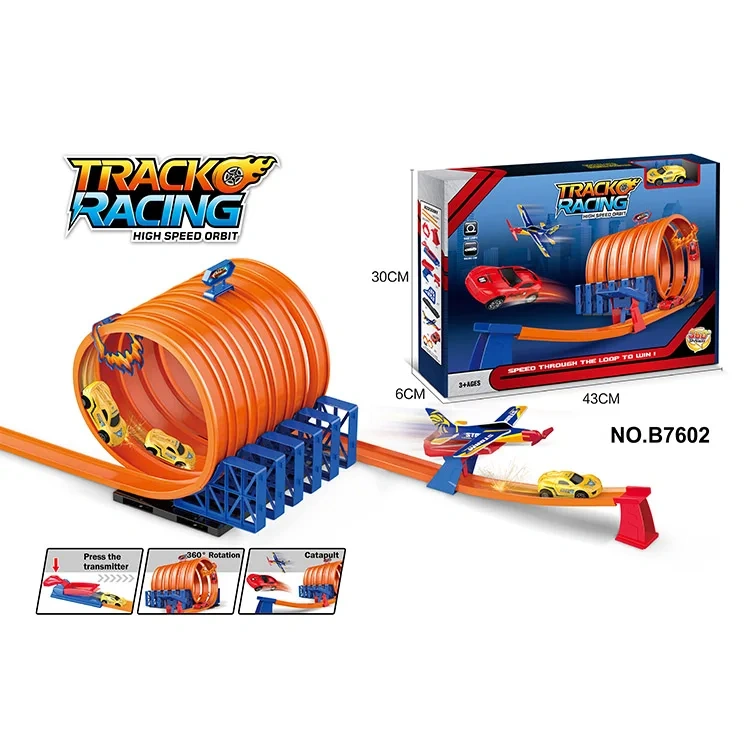 DIY Assembly Racing Track Toy Set Kids Toy Educational Indoor Game Toy Set