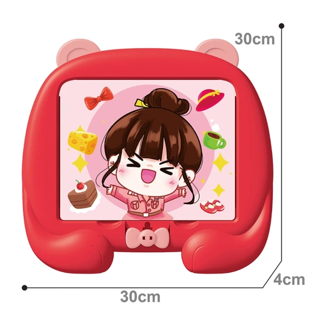 15PCS DIY Girl Dressing up Drawing Board Toy Plastic Educational 3 in 1 Magnetic Puzzle Board Toys for Children