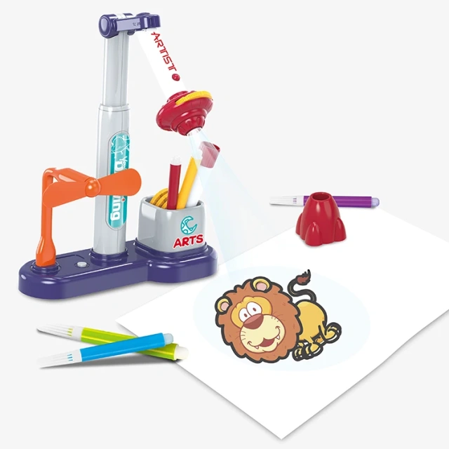 3 in 1 Plastic Projection Drawing Board Toys Educational Drawing Toys Set for Children