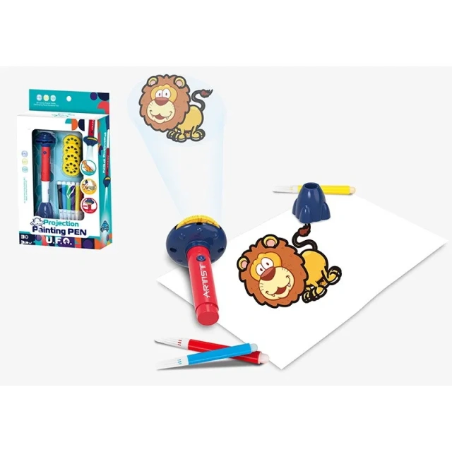 3 in 1 Plastic Projection Drawing Board Toys Educational Drawing Toys Set for Children