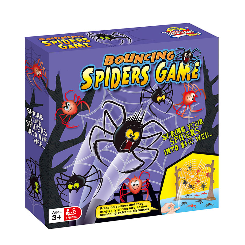 Plastic Bouncing Game Board Jumping Spiders Mini Shooting Table Educational Toys EN71 Certified for Ages 8-13