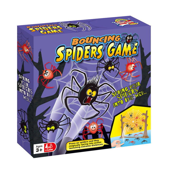 Plastic Bouncing Game Board Jumping Spiders Mini Shooting Table Educational Toys EN71 Certified for Ages 8-13