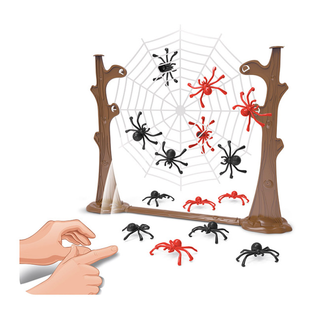 Plastic Bouncing Game Board Jumping Spiders Mini Shooting Table Educational Toys EN71 Certified for Ages 8-13