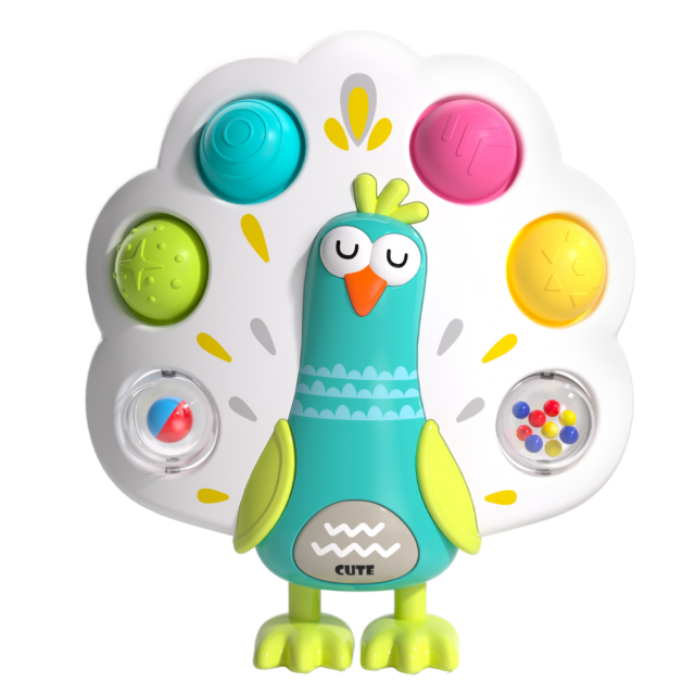 Baby Bubble Pop & Bite Fine-Motor Fun Toy Set