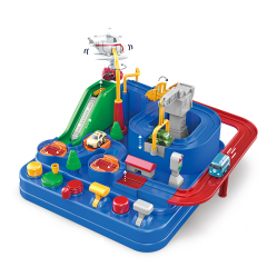 Space-Car Button Breakout Track – Baby Boys’ Desktop Puzzle Toy Set