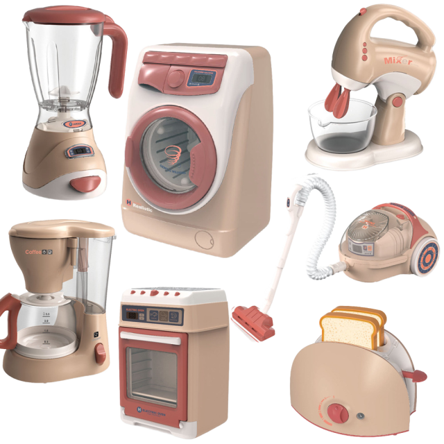 Pop-&-Chew Fine-Motor Bubble Discs – Kitchen Toy Set