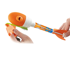 Children's Interactive Outdoor Flying Rocket Toy Foam for Kids 5-7 Years Sky Soaring Launcher Parent-Child Play