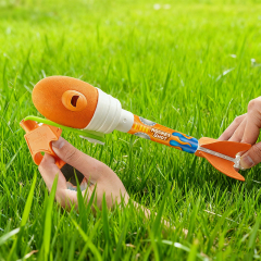 Children's Interactive Outdoor Flying Rocket Toy Foam for Kids 5-7 Years Sky Soaring Launcher Parent-Child Play