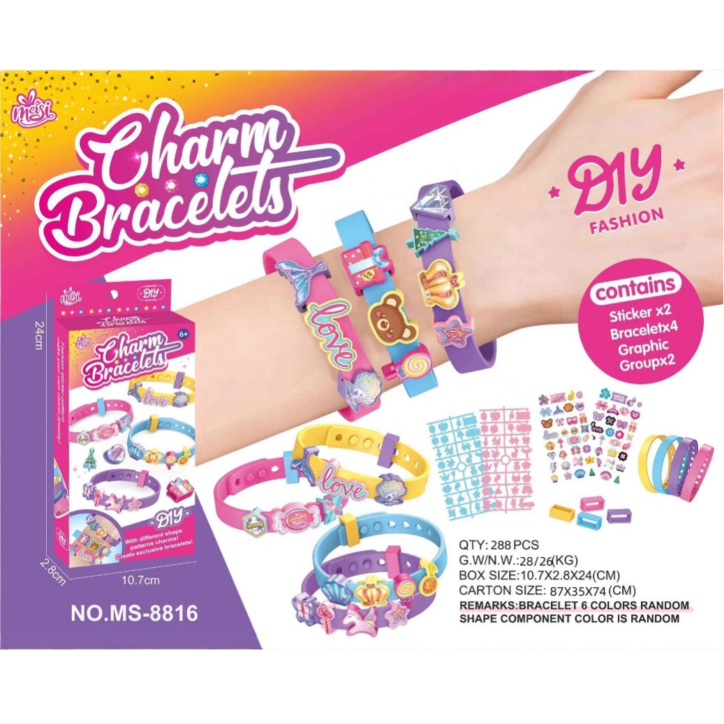 Girls DIY Bead & Diamond-Painting Jewelry Kit – Best Educational Art Toy 4-6 Y