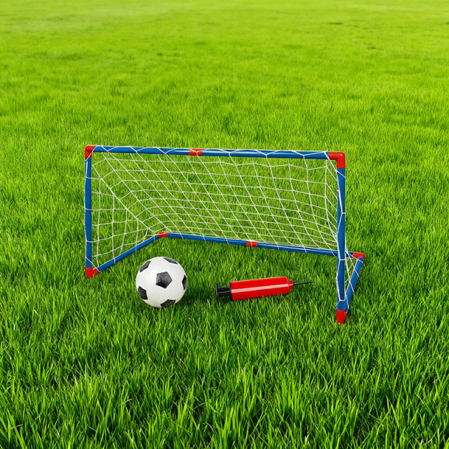 Inflatable Football Goal Post Toy – Outdoor Sport Toy for Kids 3-10