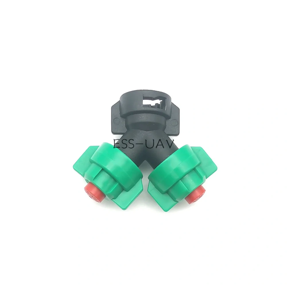 Y Shape Cone Nozzle Sprinkler Sprayer Double Heads KZ80 04 06 08 12 16 80 Degree Nozzle Sprinkler for Agriculture Spray Drone