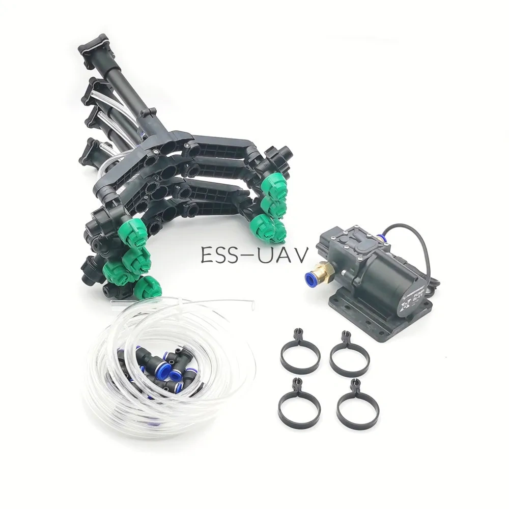 EFT Y Shape Extend 8mm Fan 110 Degree Nozzle Sprinkler Hobbywing 5L 8L Brushless Pump System for Agriculture Spray Drone