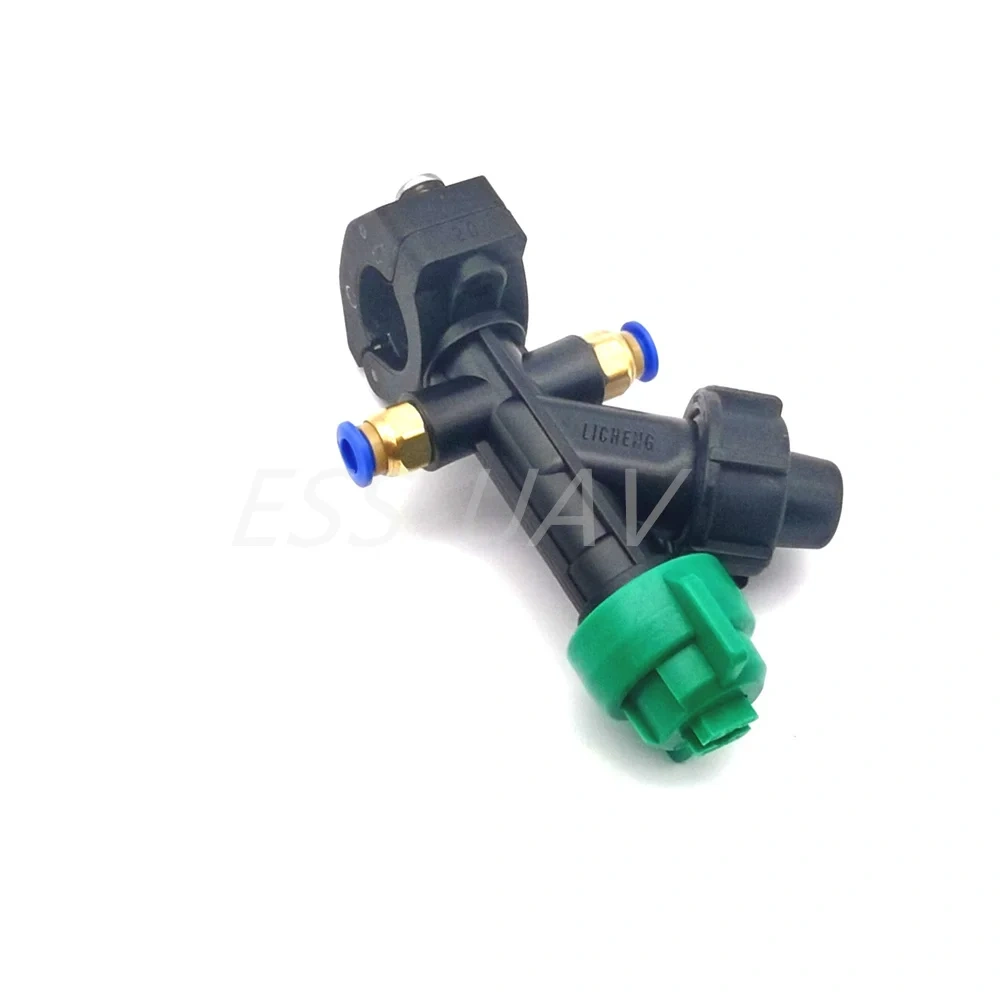 ESS-UAV Agricultural UAV 3.5L/min Brush Spray System Pump 12V Bulk Module 110deg 015 Fan Nozzle