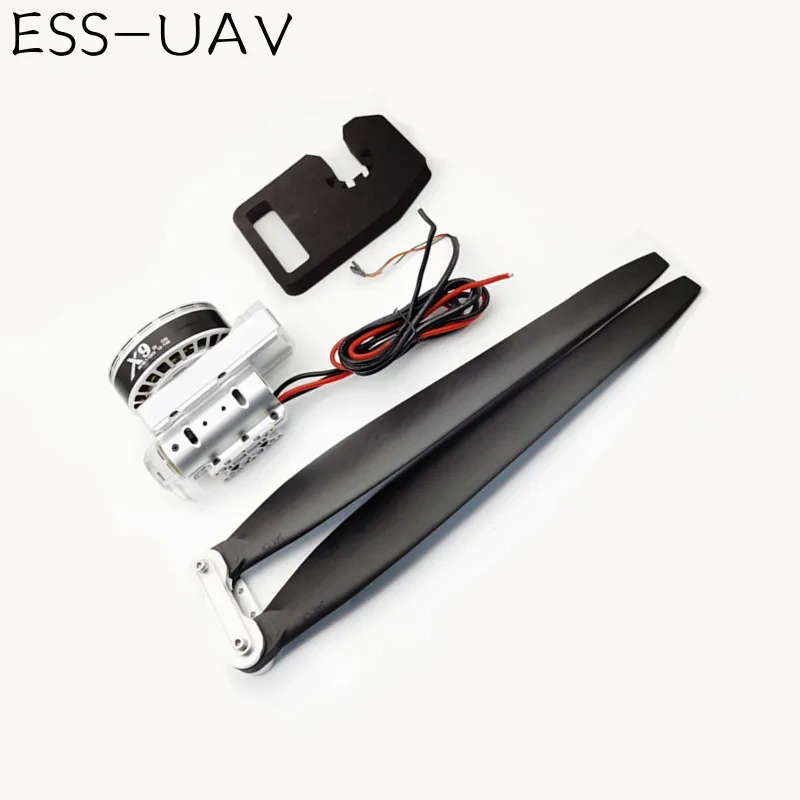 Original Hobbywing X9 110KV 12-14S FOC Motor Power System Carbon Fiber Material 3411 CW CCW Propeller for Agricultural Drone