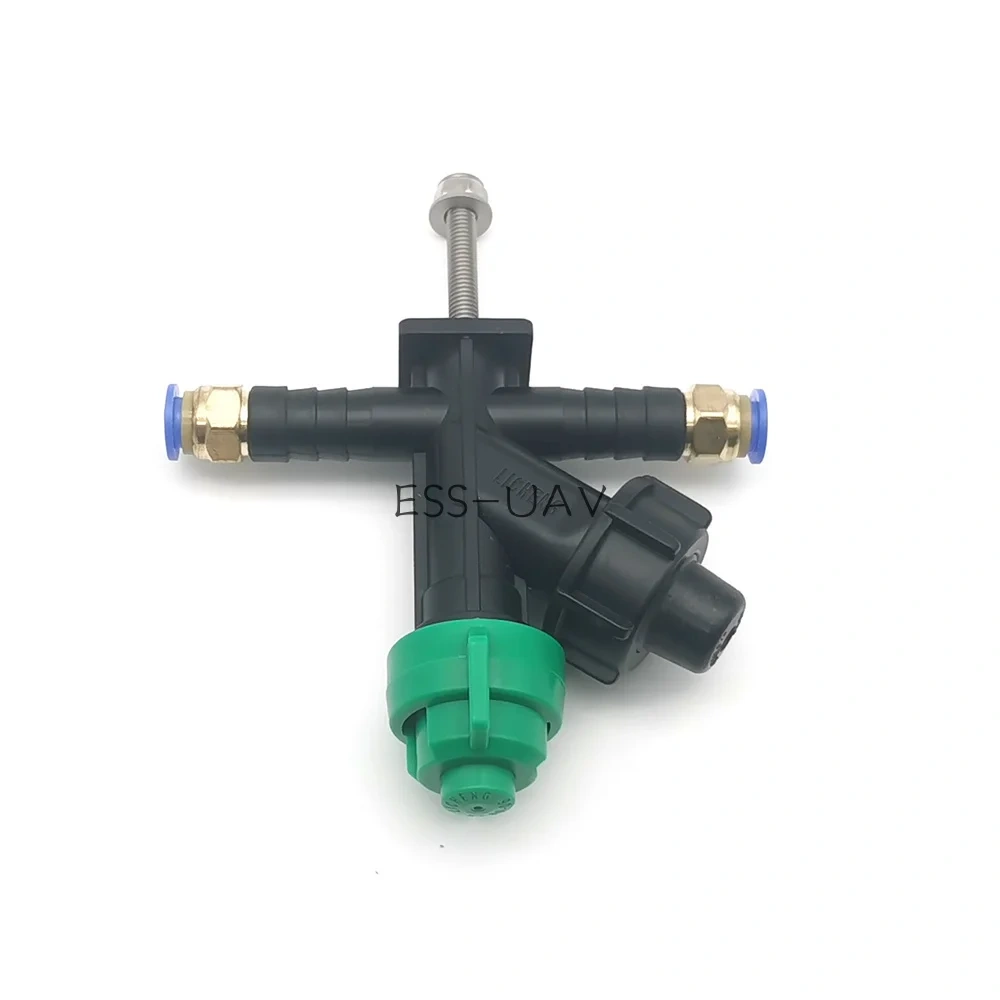 M6 Screw 20mm Clamp Fasten Single Double Sides 6mm 8mm Cone KZ80-06 06 Green 80 Degree Nozzle Sprinkler for Agriculture Spray