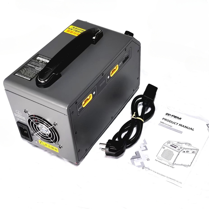 EV-PEAK U6Q LiPo Battery Charger 3000W 60A Intelligent 12S -14S Balance Charger for LiPo LiHv