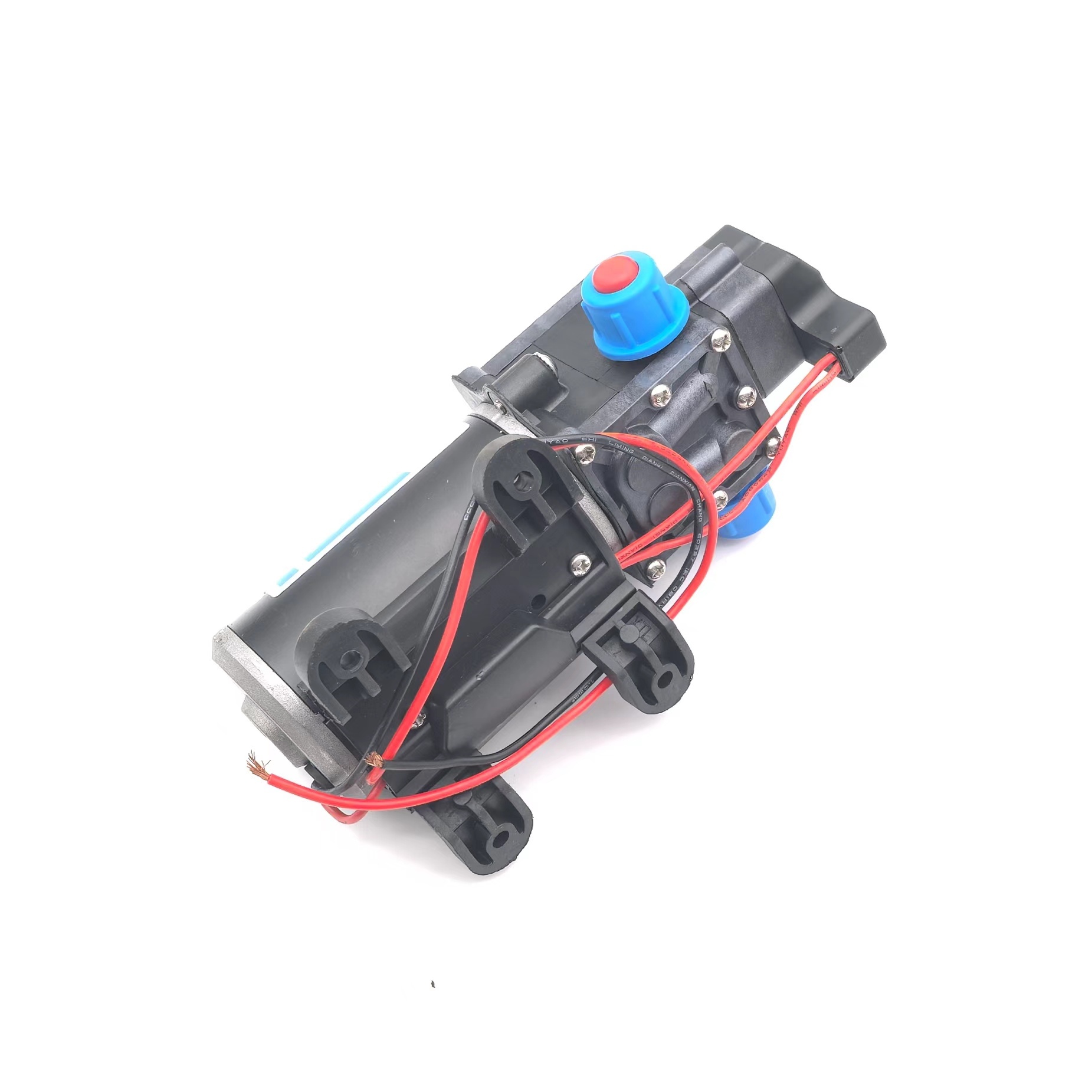 8L DC 12V 100W Brushed Water Pump Micro Electric Diaphragm for Agriculture Drone Spraying Trees Washing Car