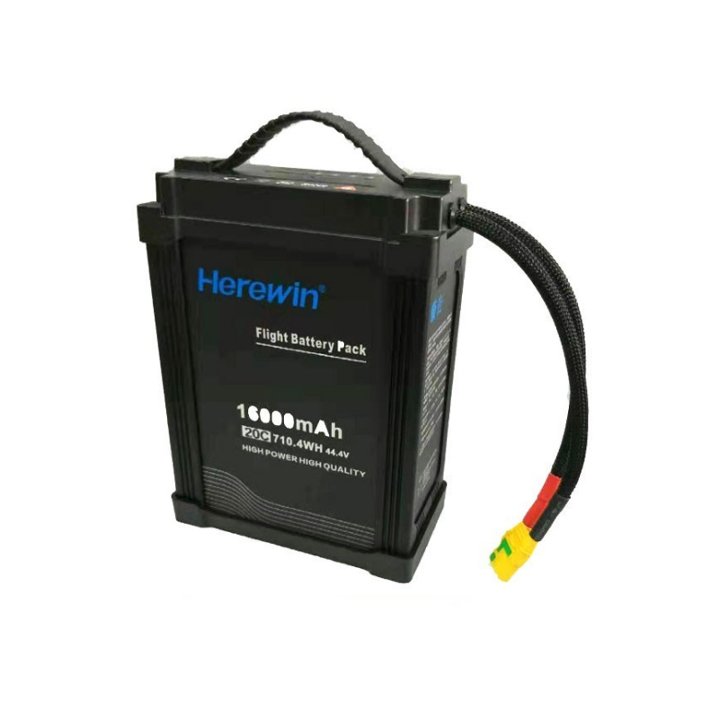 Herewin 12S 44.4V 16000mah 16Ah 20C Lithium Smart Battery For Agriculture Drone Spray Li-Ion Battery Pack