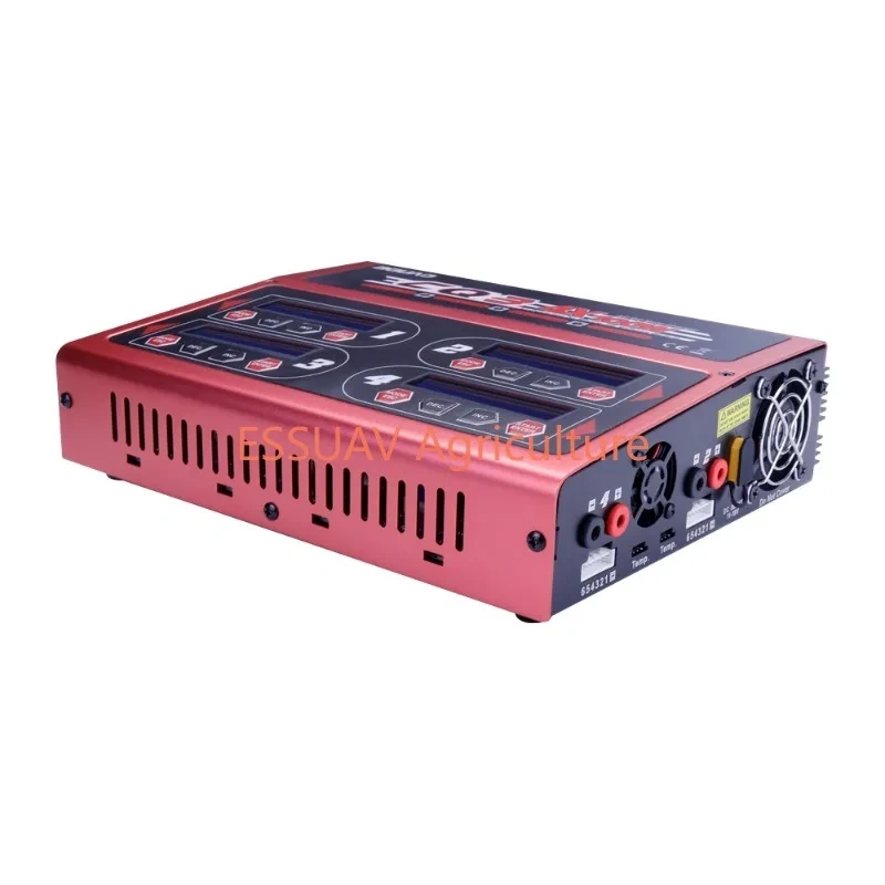 EV-PEAK CQ3 100W 10A 1- 6S Li-po LiHV Battery 4 Channels Balance Charger