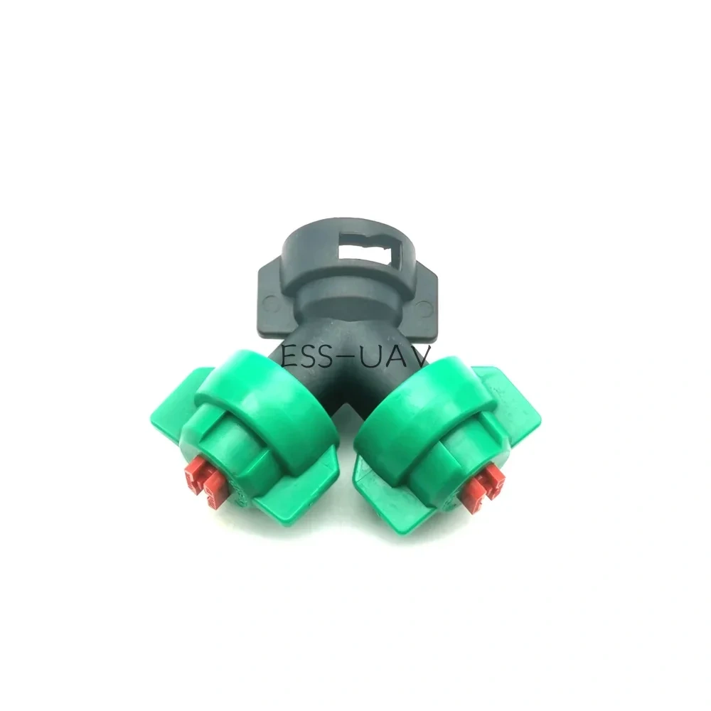 ESSUAV Y Shape Fan Double Heads VP110 01 015 02 03 04 05 110 Degree Nozzle Sprinkler for EFT Agriculture Pesticide Spray Frame