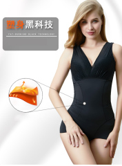 热销后脱塑身连体衣大码束身收腹束腰瘦全身薄美体无痕女收副乳