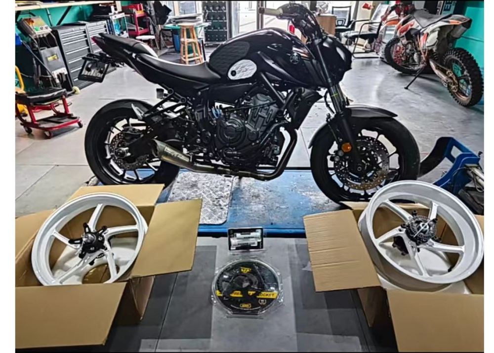 YAMAHA YZF-R7 R7 light weight aluminum forge wheel rim