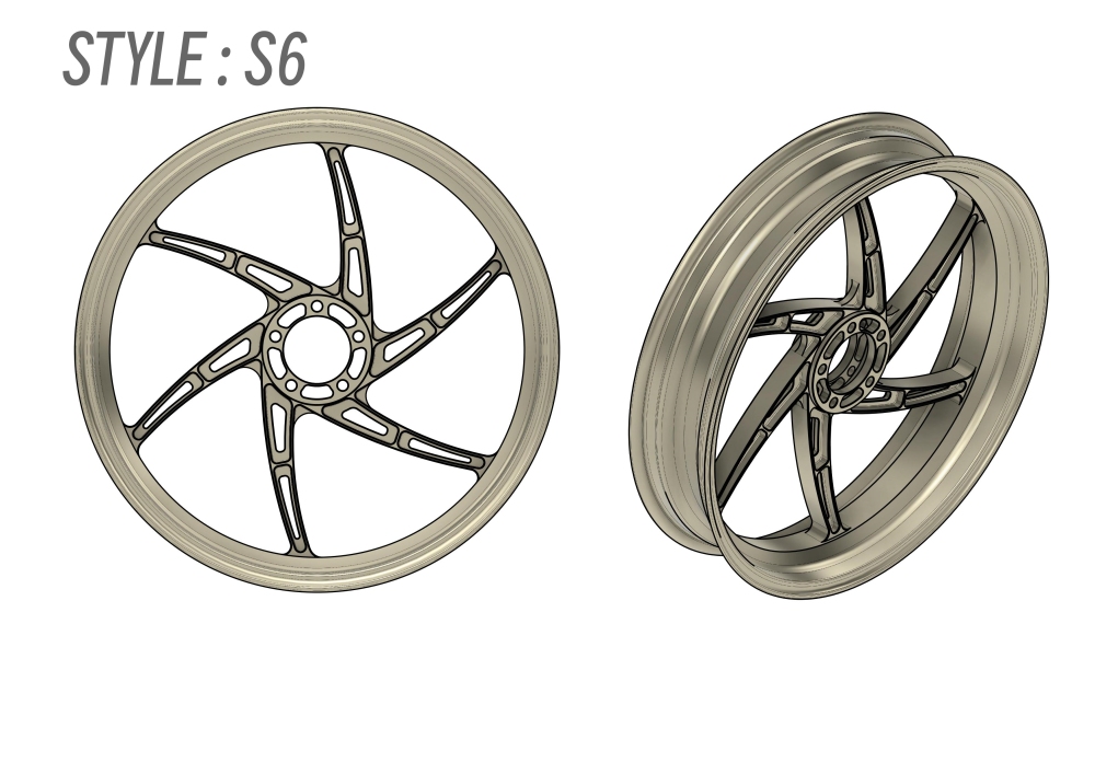 DUCATI PANIGALE V4 / STREET FIGHTER V4  light weight aluminum forged wheel rim