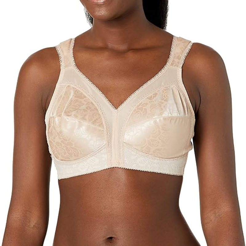 Odm/Oem Women Deep Cup Bra Hide Back Fat Full Back Coverage Bra With Shapewear Incorporated Push Up Plus Size Bras