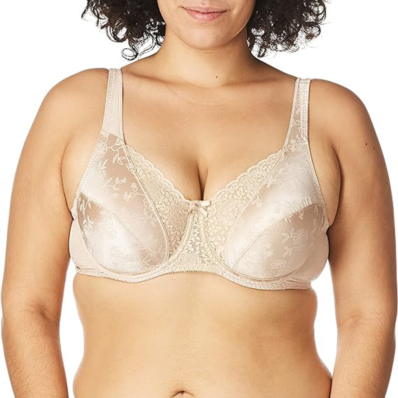 Hot Plus Size Sexy Fancy Women Plus Size Bras Lingerie Panty Bra Set Underwear