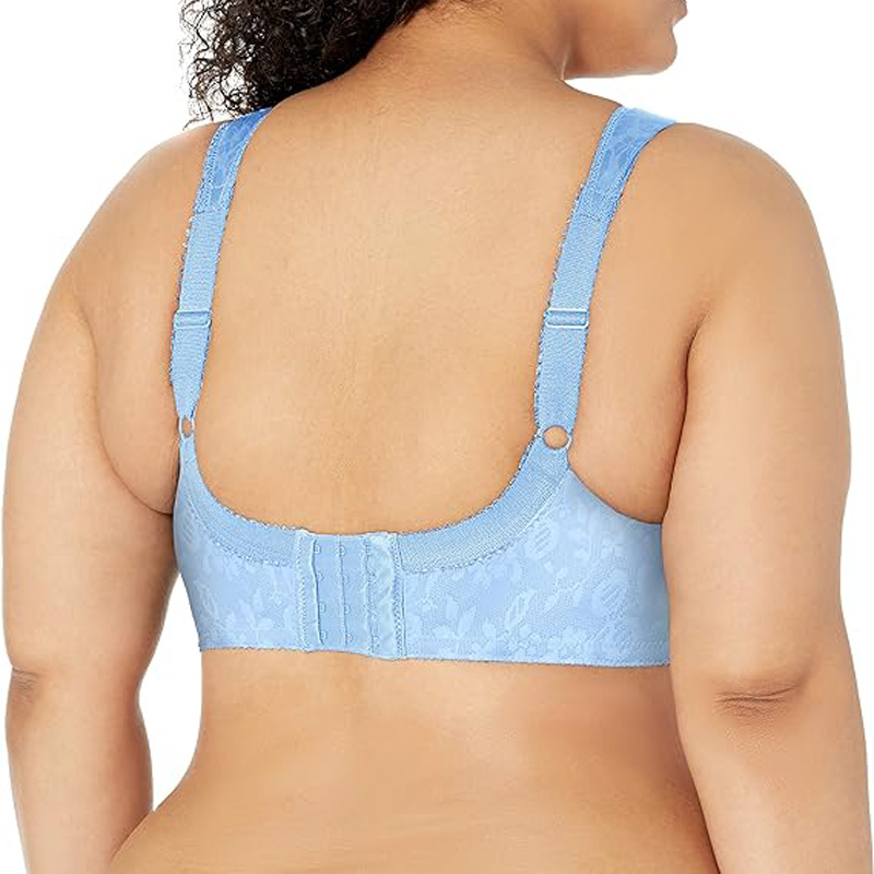 Odm/Oem Women Deep Cup Bra Hide Back Fat Full Back Coverage Bra With Shapewear Incorporated Push Up Plus Size Bras