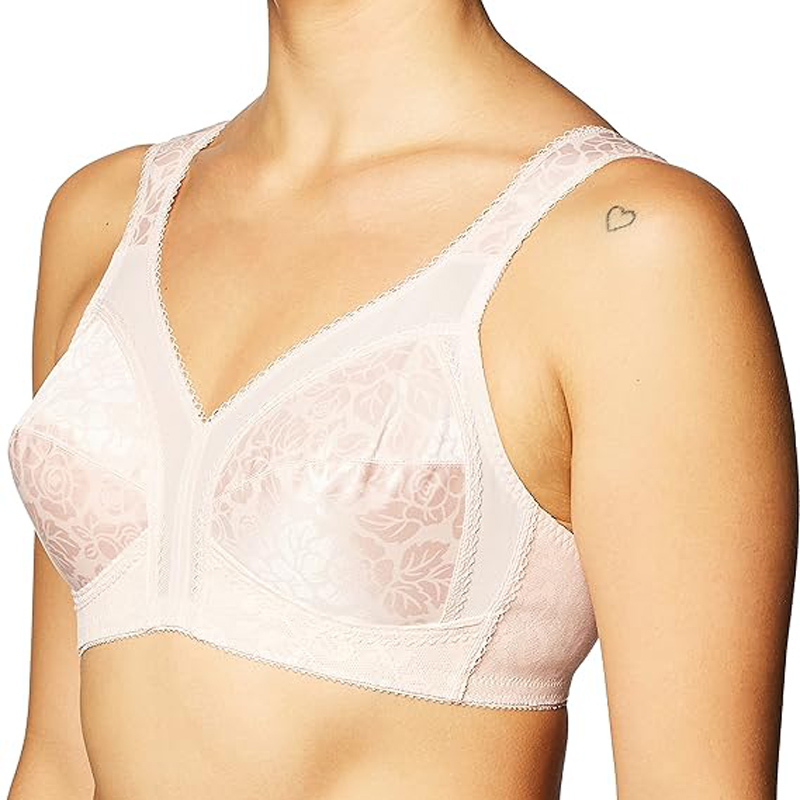 Odm/Oem Women Deep Cup Bra Hide Back Fat Full Back Coverage Bra With Shapewear Incorporated Push Up Plus Size Bras