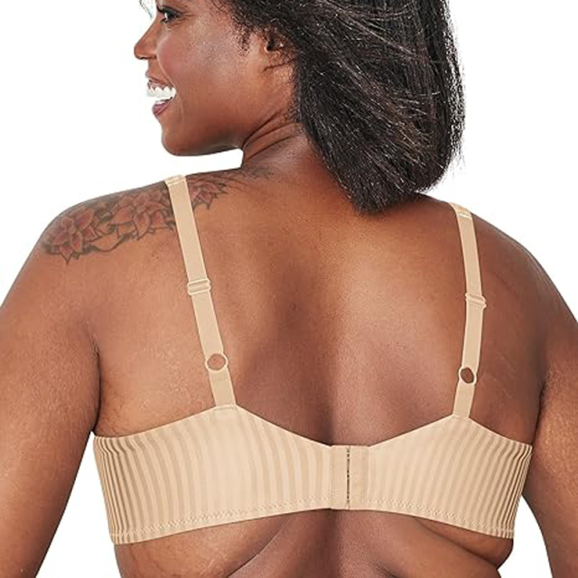 Custom Logo Plus Size Women's Bra Gathering Underwear For Big Cup Woman Adjustable Women's Bra