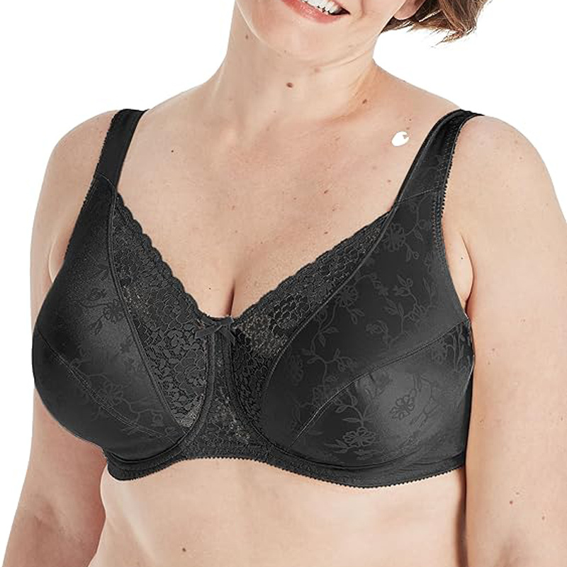Hot Plus Size Sexy Fancy Women Plus Size Bras Lingerie Panty Bra Set Underwear